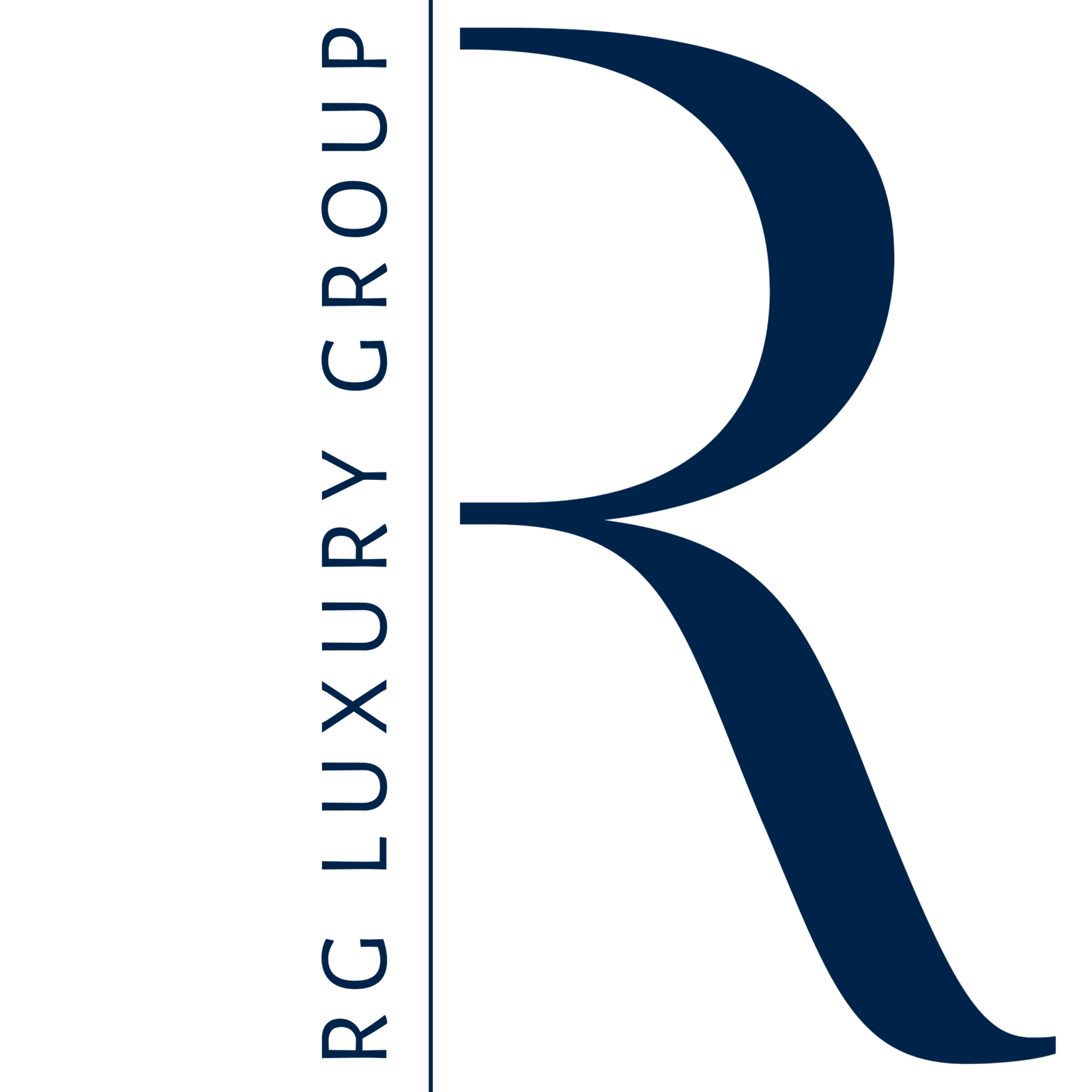 Blue RG LUXURY GROUP